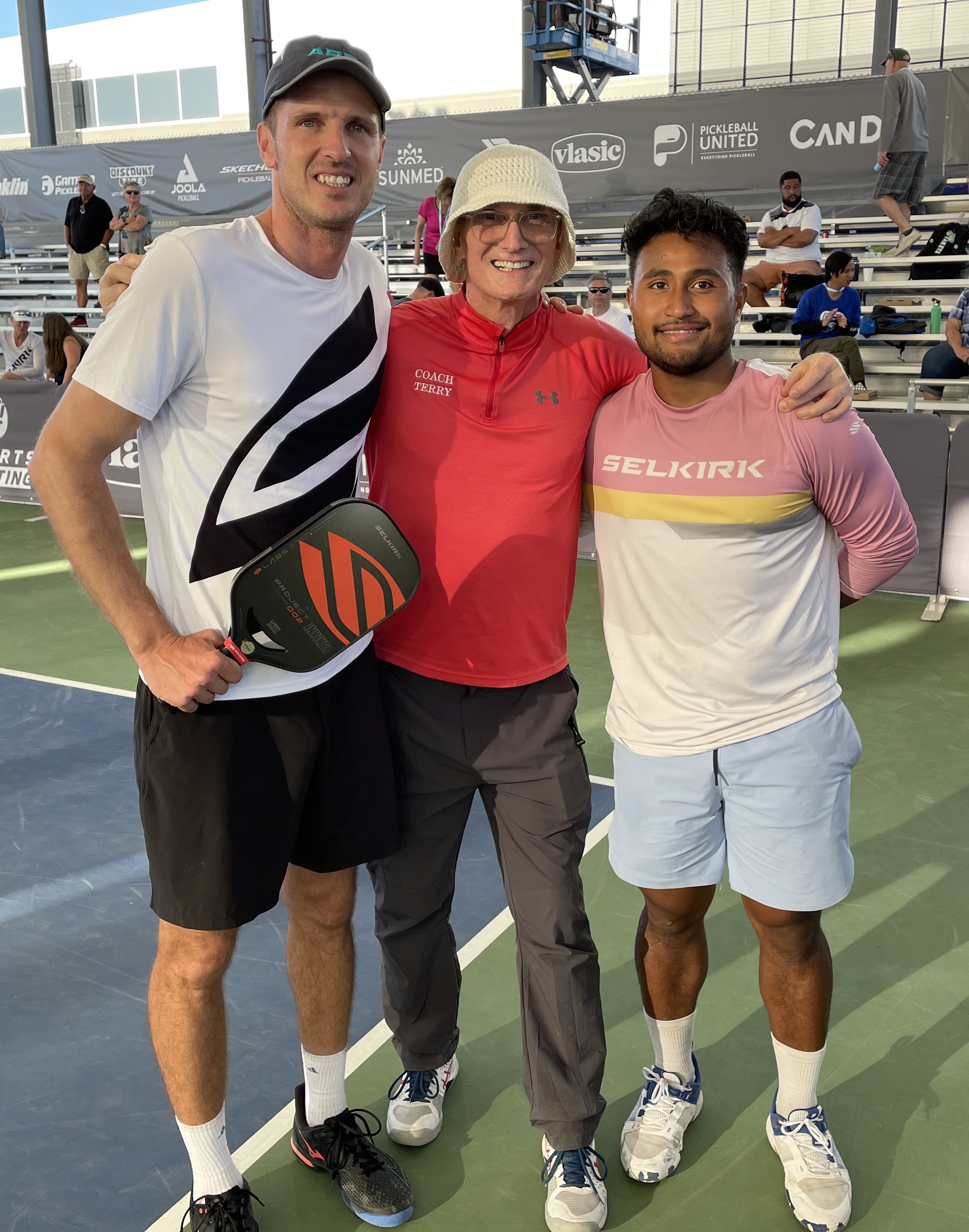 Coach Terry in action